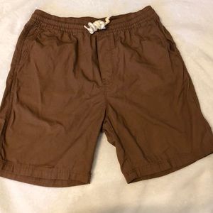 brown stretch pants